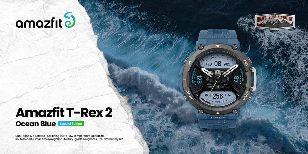 Amazfit celebrates World Ocean Day with T-Rex 2 Ocean Blue (Special  Edition) -  news